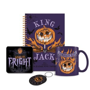Disney© Jack Skellington Gift Set (1x Mug,1x Coaster,1x NoteBook,1x Keyring) (284ml)