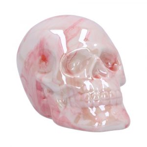 Nemesis Now© Marbellum Pink Marble Skull (Small) (7cm)