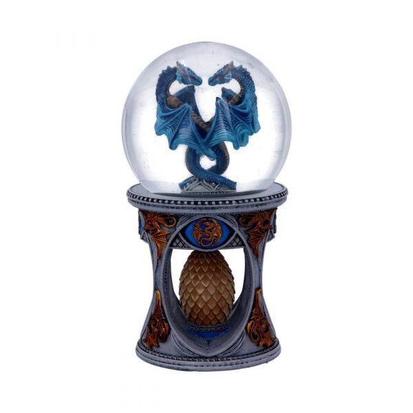 Nemesis Now© Anne Stokes© B5137R0  Dragon Heart Snow Globe Ornament (18.5cm