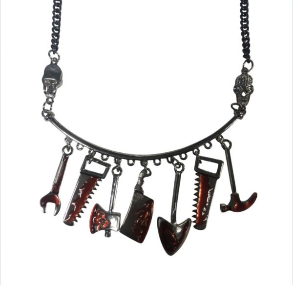 Horror Tools Cartoon Funny Necklace (Unisex)
