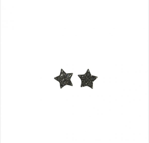 Piercing Glitter Stars Earrings (Unisex) (Glitter)
