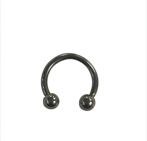 Piercing Horse Shoe C Shaped Septum (Metal) (Large)