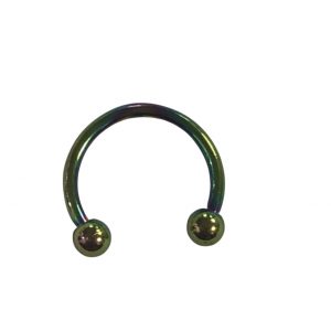 Piercing Horse Shoe C Shaped Septum (Oil) (Large)