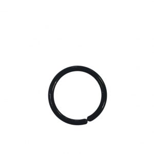 Piercing Ring Septum (Black) (Small)