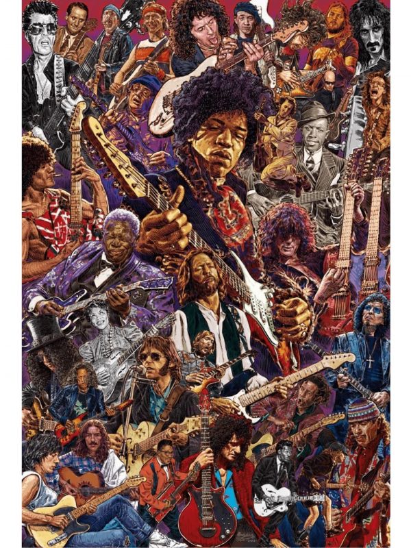 Legendary Guitarists Maxi Poster (61 x 91.5cm)
