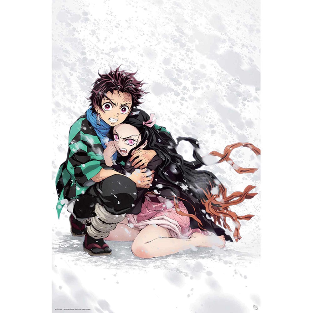 Demon Slayer© Tanijiro & Nezuko Snow Maxi Poster (61 x 91.5cm)