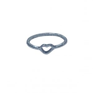 Love Heart Band Ring