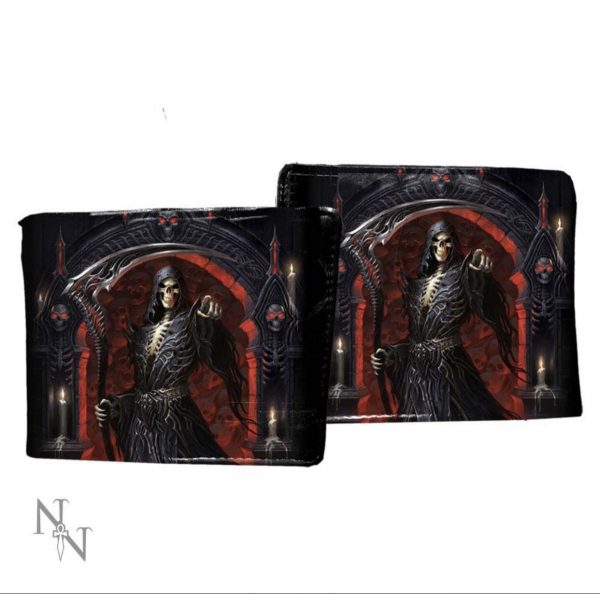 Nemesis Now© James Ryman© You're Next Skeleton Grim Reaper Wallet (10cm) - Image 2