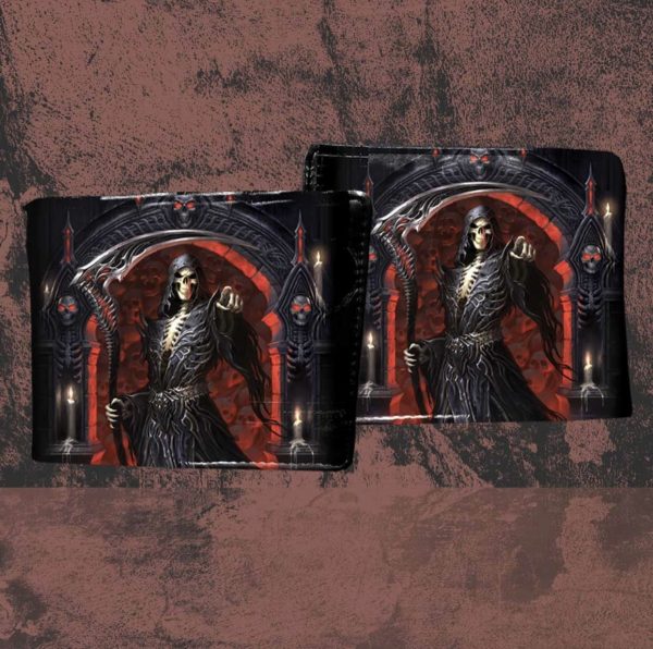 Nemesis Now© James Ryman© You're Next Skeleton Grim Reaper Wallet (10cm)
