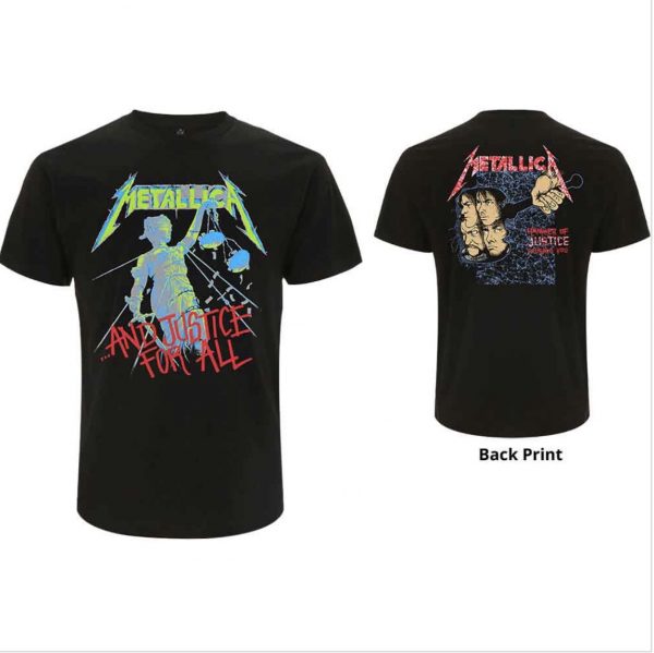 Metallica© - And Justice For All Tracks Band T-shirt (Unisex) (Original)