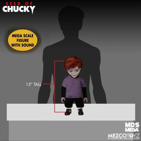 Chucky© MEZCO© Seed of Chucky Talking Glen Collectors Horror Doll (15 Inches) - Image 6