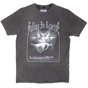img_4158-2 Falling In Reverse© "Floating" Band T-shirt (Unisex) (Stone Wash)