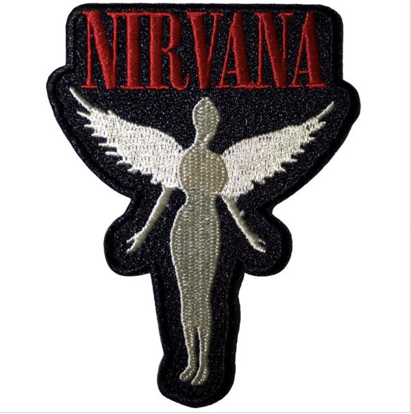 Nirvana© In Utero Cut - Out Woven Patch (10cm)
