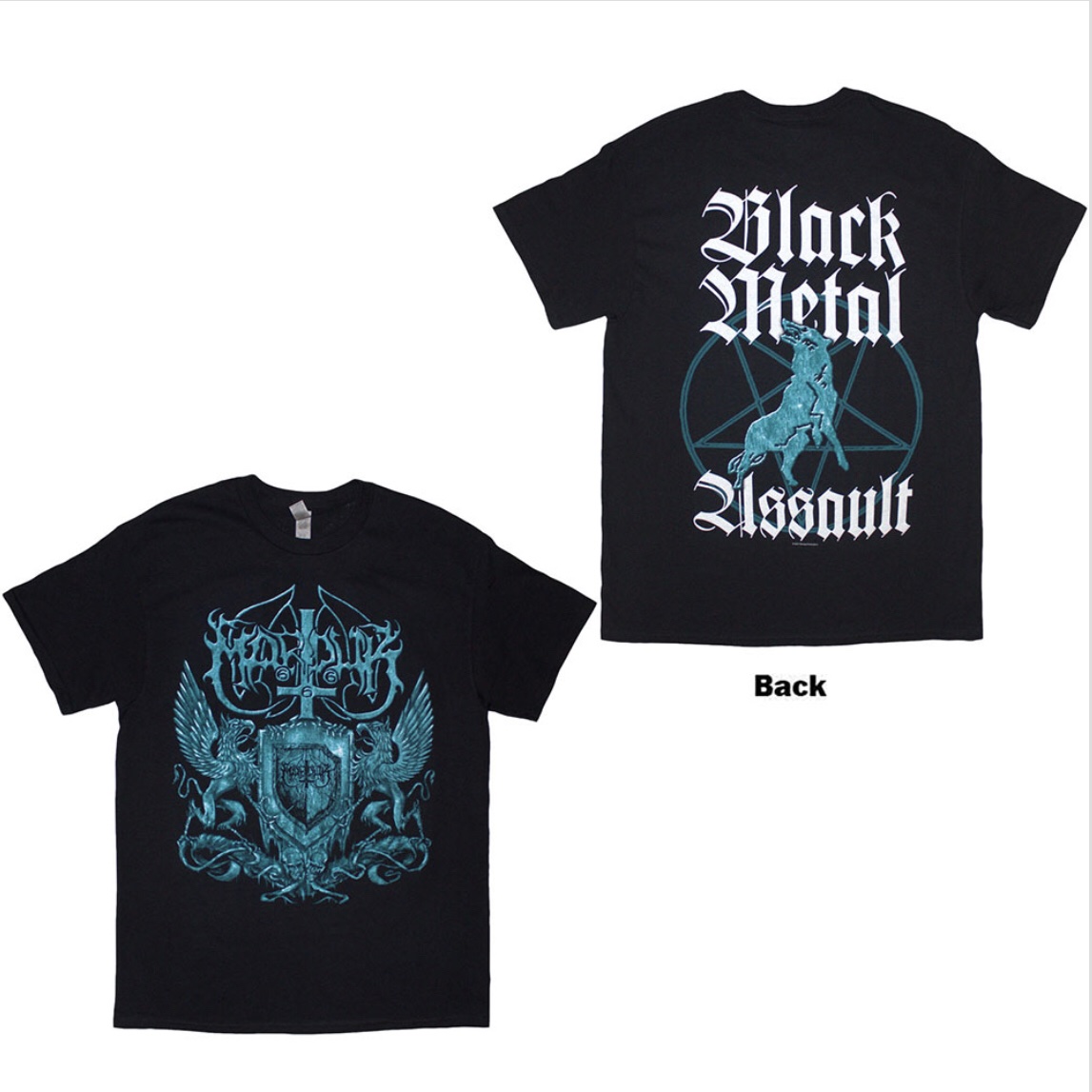 Marduk© Black Metal "Assault" Official Band T-shirt (Unisex)