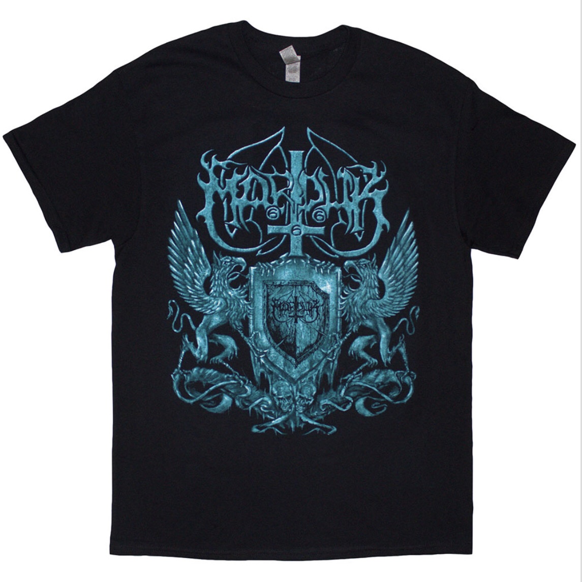 Marduk© Black Metal "Assault" Official Band T-shirt (Unisex) - Image 2