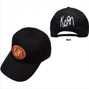 Korn© Oval Logo (Black) Baseball Cap (Unisex)