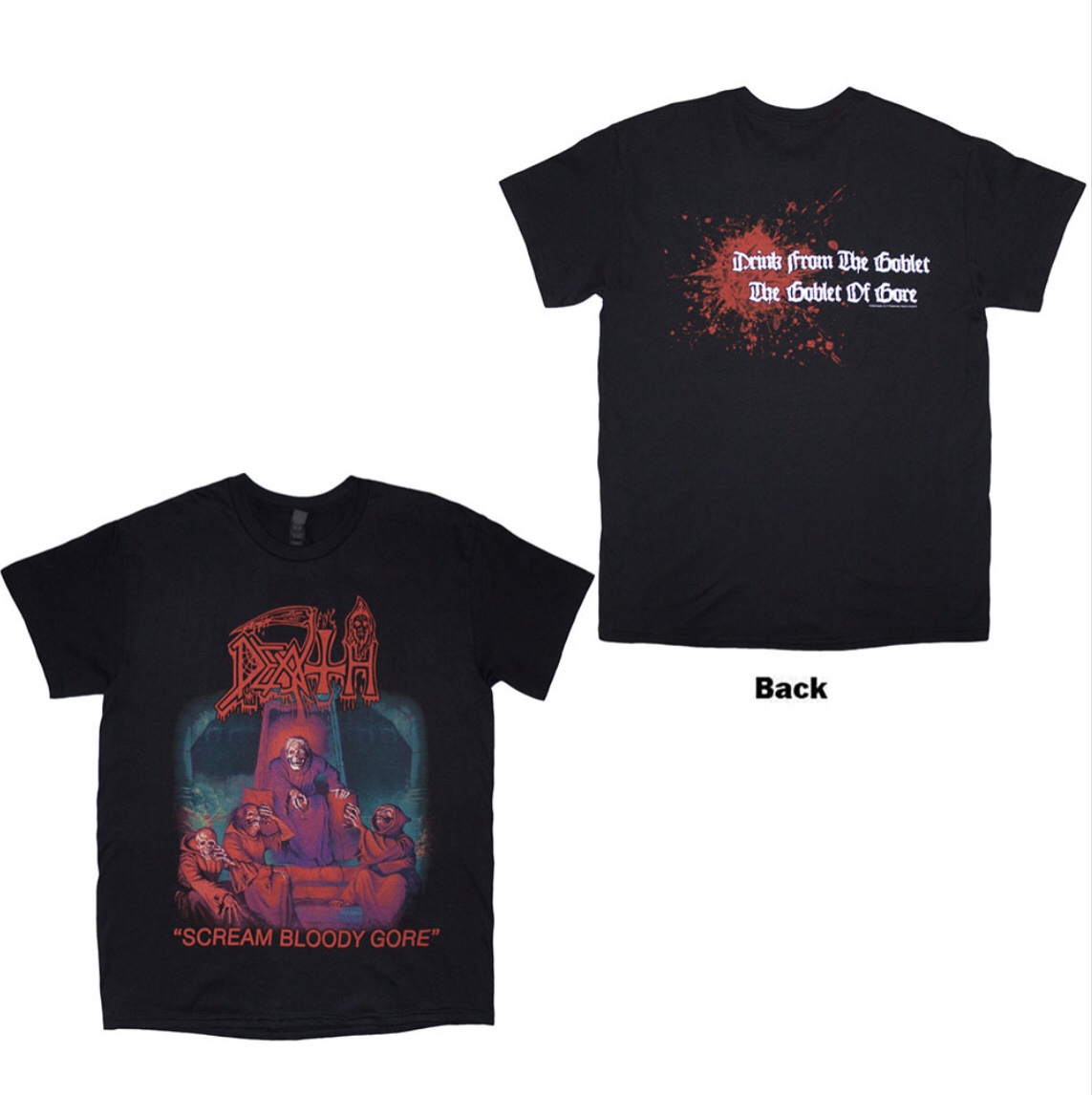 Death Scream Bloody Gore© Official Band T-shirt (Unisex)