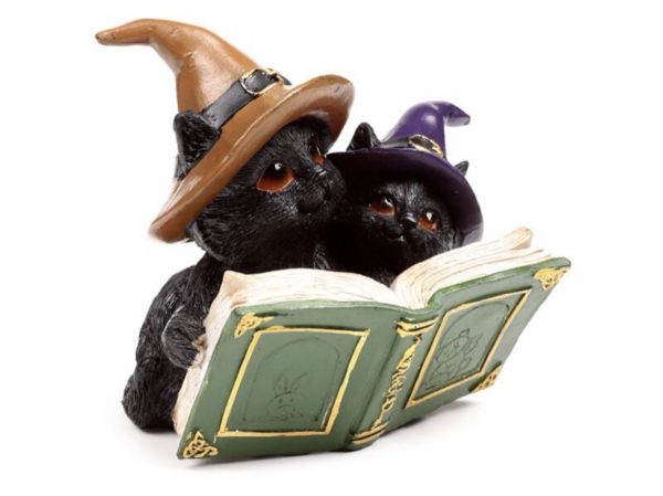Witches Black Cat Magical Spell Book (11.8cm) - Image 2