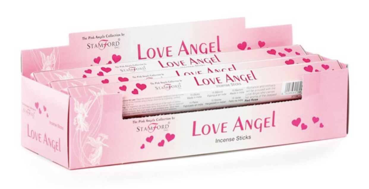 37154 Stamford Angel Incense Sticks Love Angel (12 Sticks)