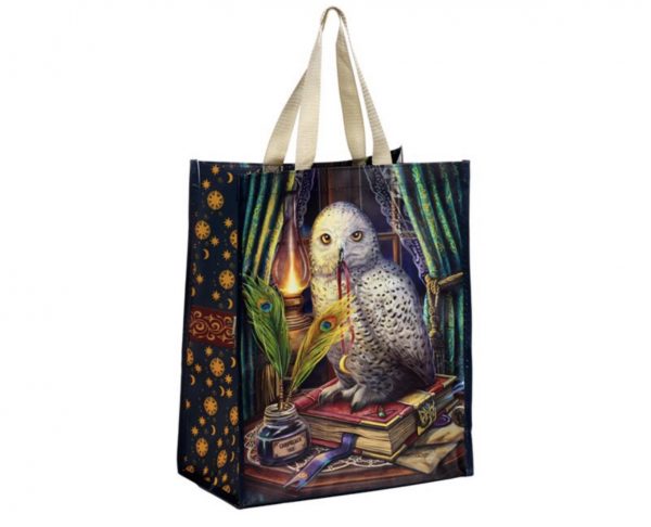 Lisa Parker© Guardian of Spells Owl Reusable Shopping Bag (33cm) - Image 9