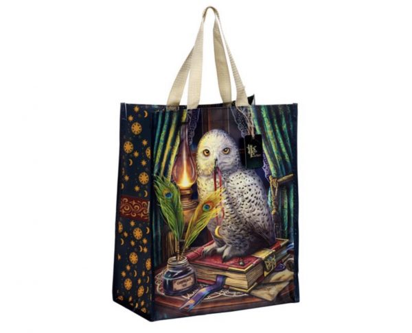 Lisa Parker© Guardian of Spells Owl Reusable Shopping Bag (33cm) - Image 7