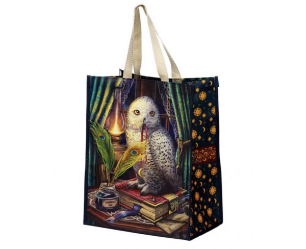 Lisa Parker© Guardian of Spells Owl Reusable Shopping Bag (33cm) - Image 5