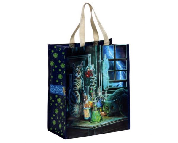 Lisa Parker© Jekyll and Hyde Cats Reusable Shopping Bag (33cm) - Image 2
