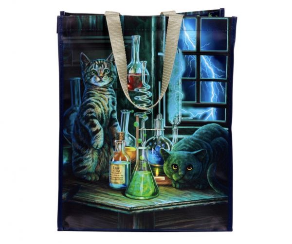 Lisa Parker© Jekyll and Hyde Cats Reusable Shopping Bag (33cm) - Image 4
