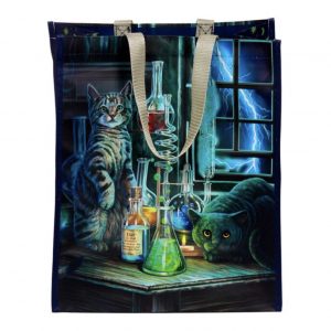Lisa Parker© Jekyll and Hyde Cats Reusable Shopping Bag (33cm)