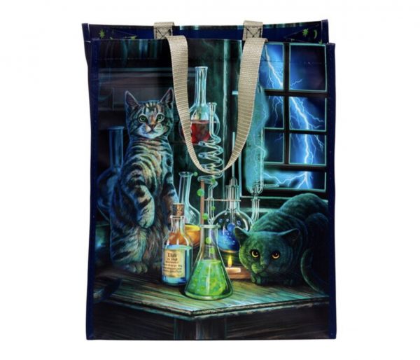 Lisa Parker© Jekyll and Hyde Cats Reusable Shopping Bag (33cm)