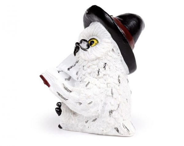 Wise Old Magical Owl Reading Spell Books (6cm) - Image 7