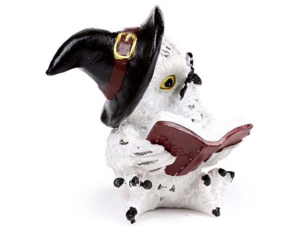 Wise Old Magical Owl Reading Spell Books (6cm) - Image 4