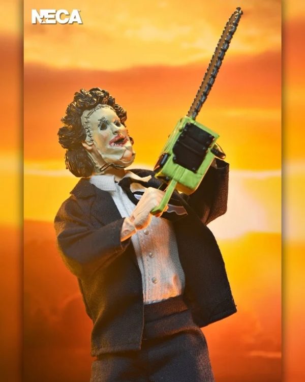 NECA© Leatherface Pretty Woman 50th Anniversary 8 Inch Clothed Action Figure - Image 3