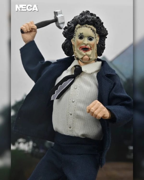 NECA© Leatherface Pretty Woman 50th Anniversary 8 Inch Clothed Action Figure - Image 8