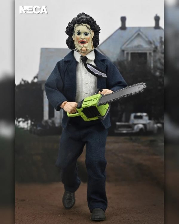 NECA© Leatherface Pretty Woman 50th Anniversary 8 Inch Clothed Action Figure - Image 7