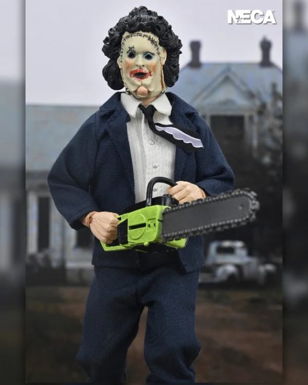 NECA© Leatherface Pretty Woman 50th Anniversary 8 Inch Clothed Action Figure - Image 6