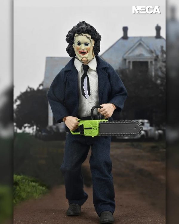 NECA© Leatherface Pretty Woman 50th Anniversary 8 Inch Clothed Action Figure - Image 5