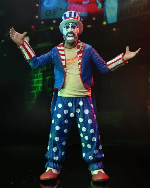 NECA© House of 1000 Corpses© – Captain Spaulding (Tailcoat) 20th Anniversary 7 inch Action Figure - Image 6