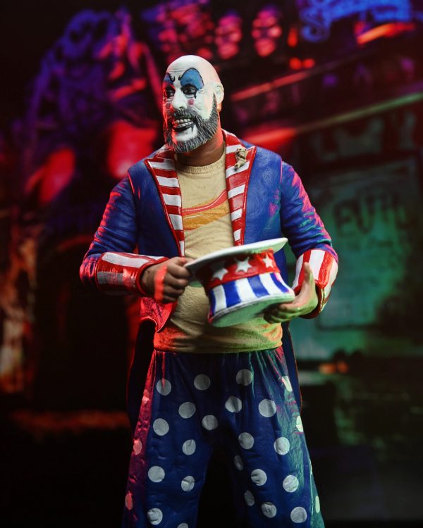 NECA© House of 1000 Corpses© – Captain Spaulding (Tailcoat) 20th Anniversary 7 inch Action Figure - Image 4