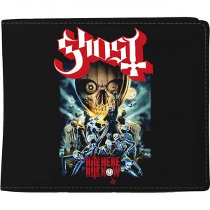 Ghost© "Rite Here, Rite Now" Wallet (Black/Red/Blue)