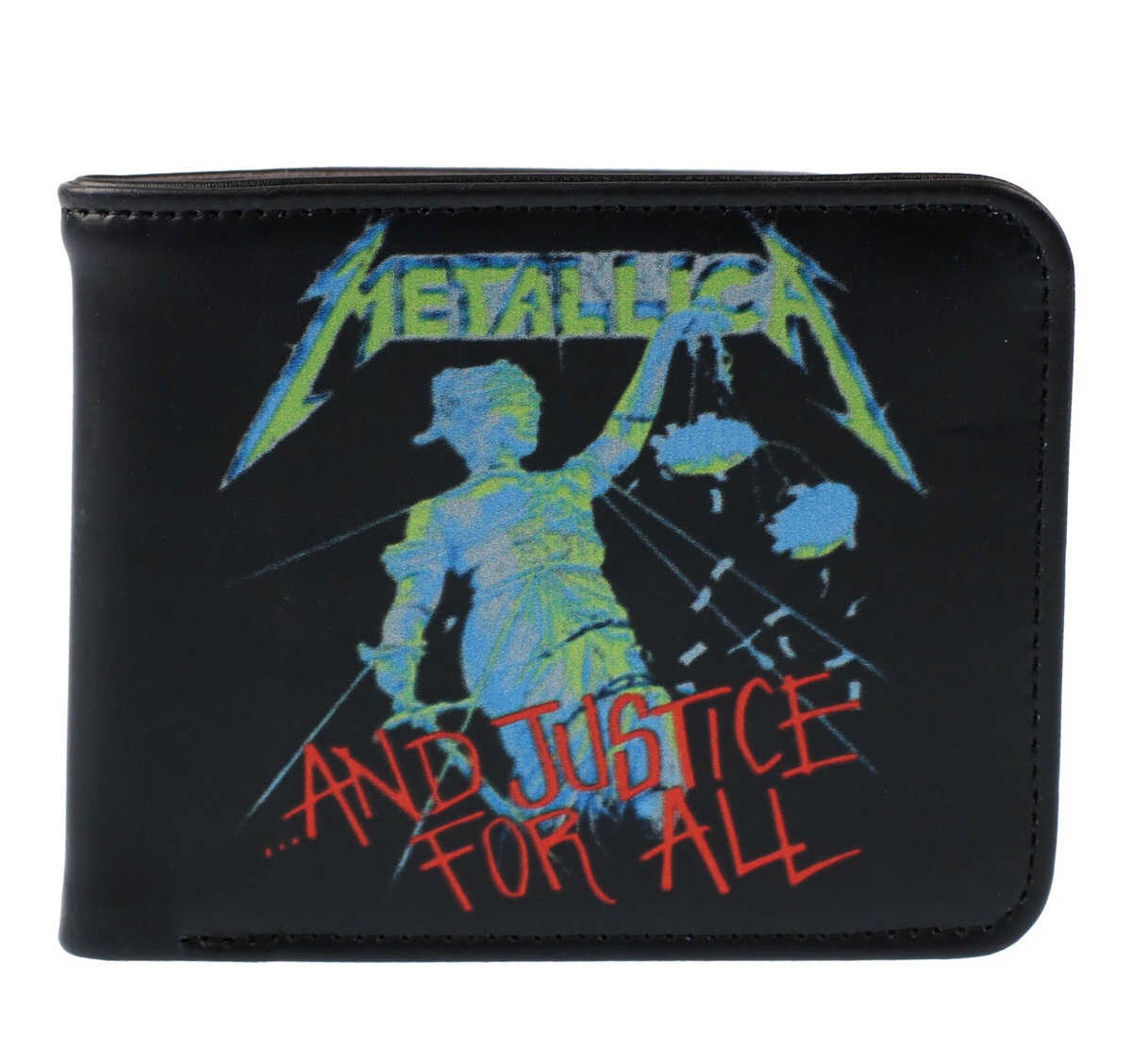 Metallica© "Justice For All" Wallet (Black/Yellow)
