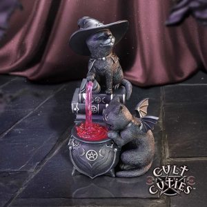 Nemesis Now© Cult Cuties Curious Cauldron Ornament (18.5cm)