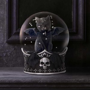 Nemesis Now© Malpuss Cat Snow Globe Ornament (13cm)