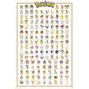 img_5960-2 Pokémon© Kanto 151 English Maxi Poster (61 x 91.5cm)