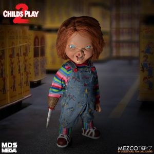 Chucky© MEZCO© Chucky Talking Menacing Chucky Scale Figure With Sound (15 Inches)