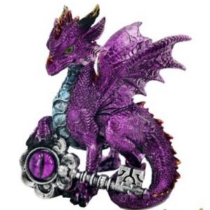 Dark Legends Key of Power Dragon Ornament