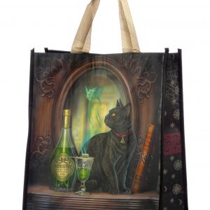 Lisa Parker© Absinthe Cats Reusable Shopping Bag (33cm)