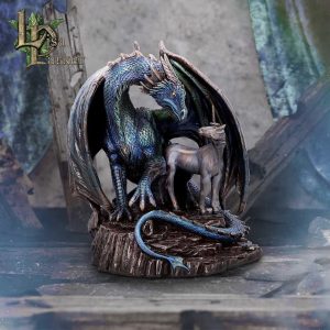 img_6172-2 Lisa Parker© Protector of Magick Bronze Ornament (17.5cm)