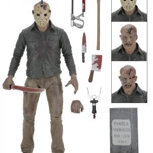NECA© Freddy Vs Jason Ultimate Jason Voorhees Action Figure (7")