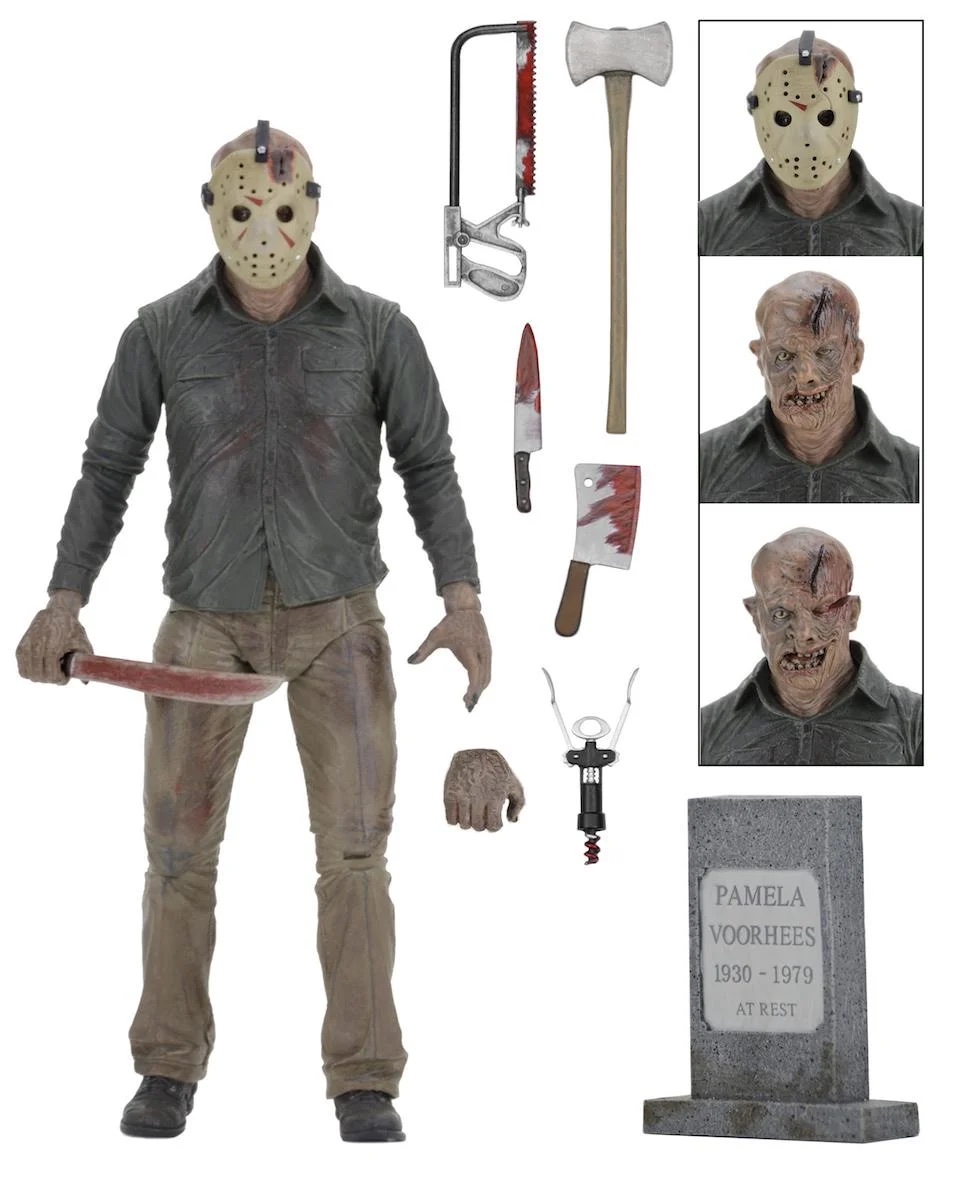 NECA© Freddy Vs Jason Ultimate Jason Voorhees Action Figure (7")